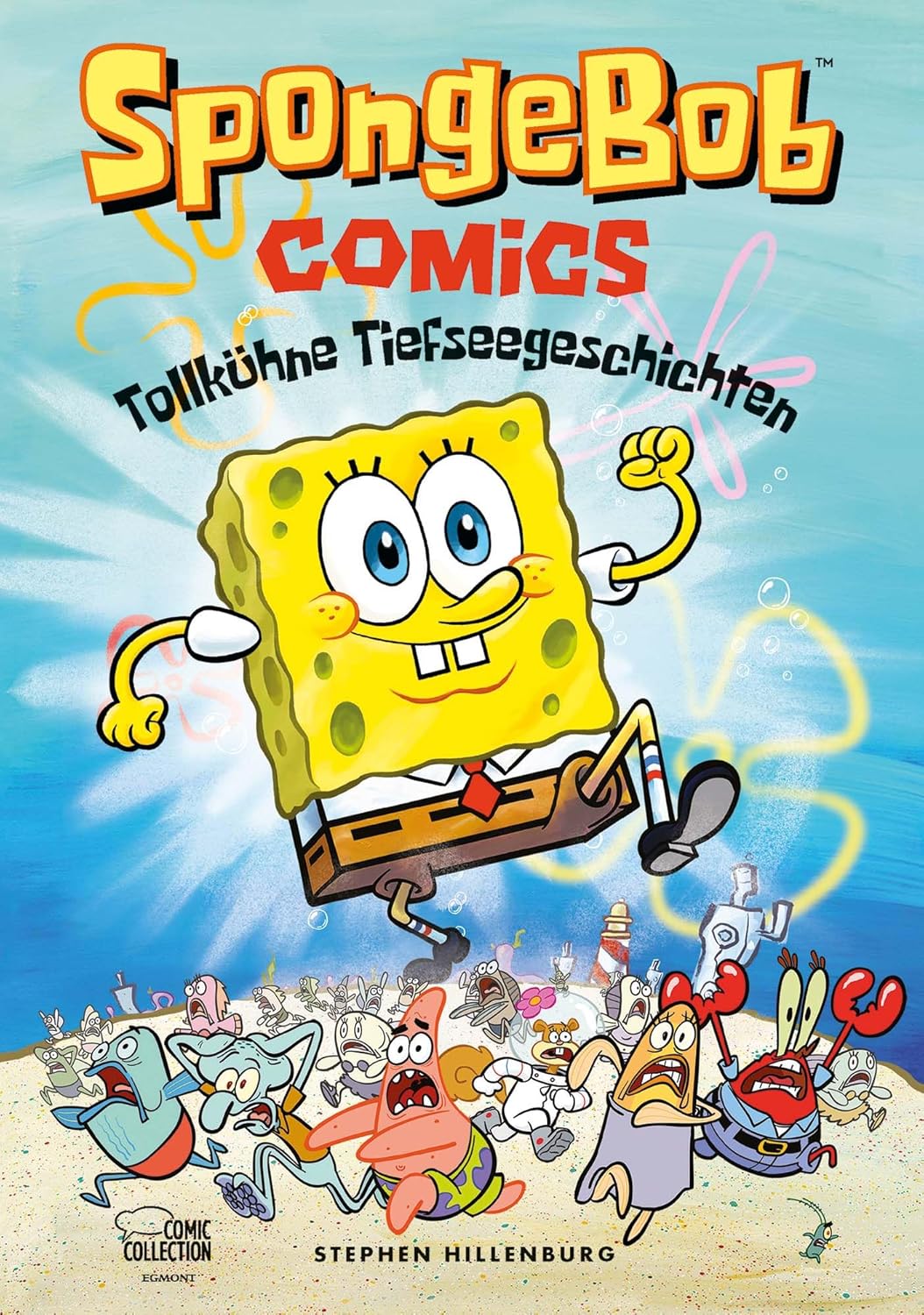 SpongeBob Comics - Tollkühne Tiefseegeschichen signiert von Santiago