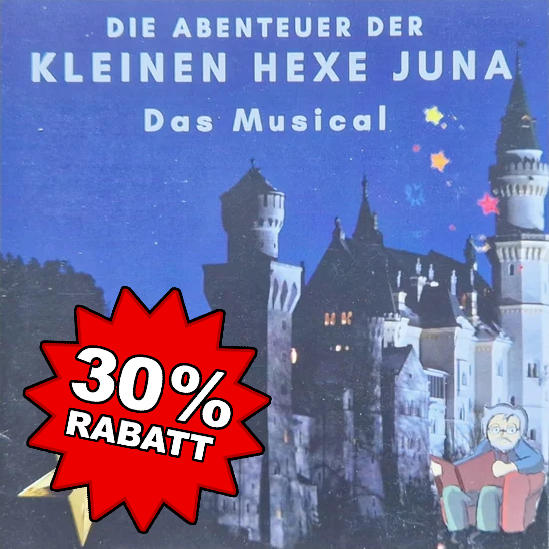Cover von ,,Die Abenteuer der kleinen Hexe Juna (unterschieben)