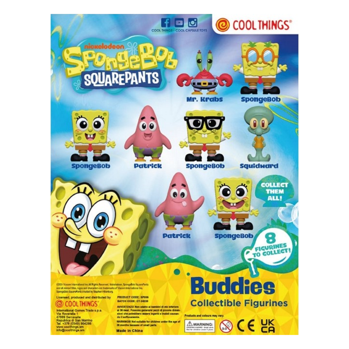 Mystery Kapsel Figur - SpongeBob Schwammkopf