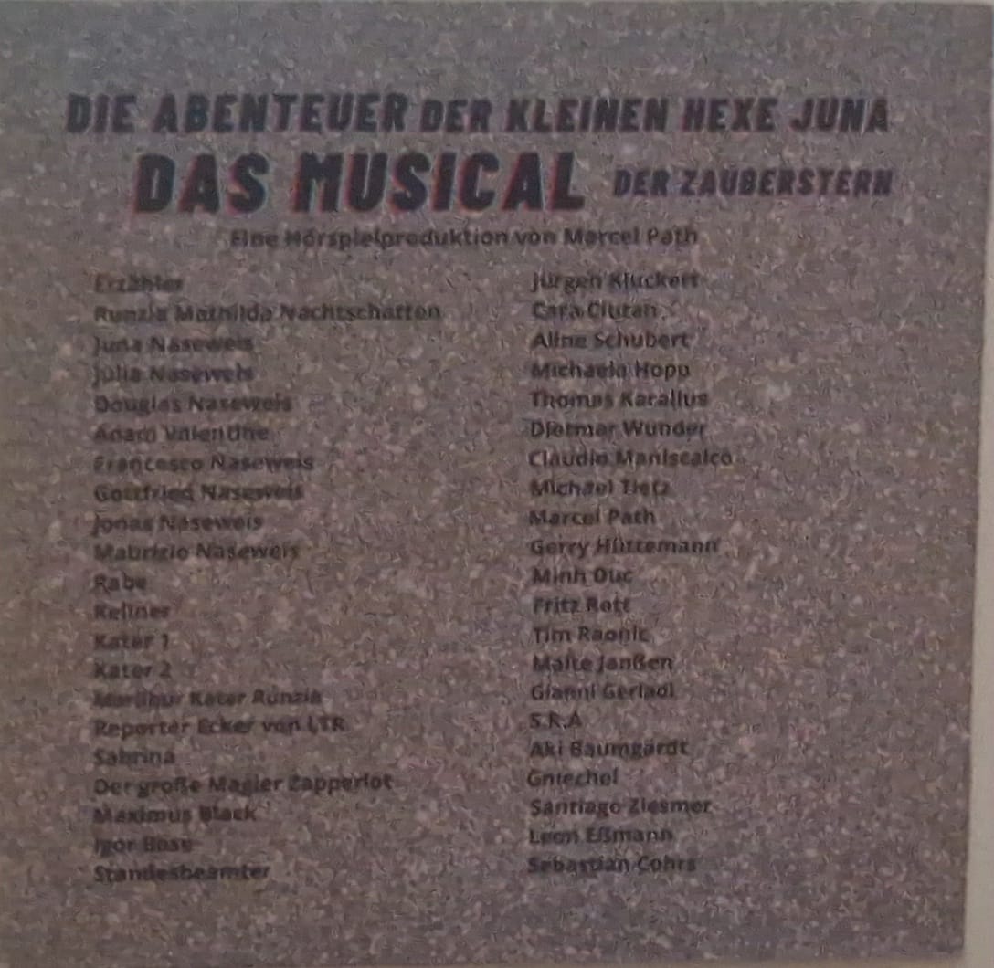 Cover von ,,Die Abenteuer der kleinen Hexe Juna (unterschieben)