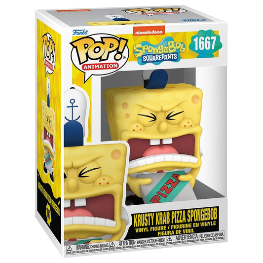 Funko Pop! SpongeBob Krosse Krabbe Pizza (Vorbestellung)