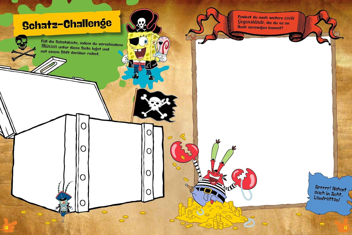 SpongeBob Super-witziges Rätselbuch