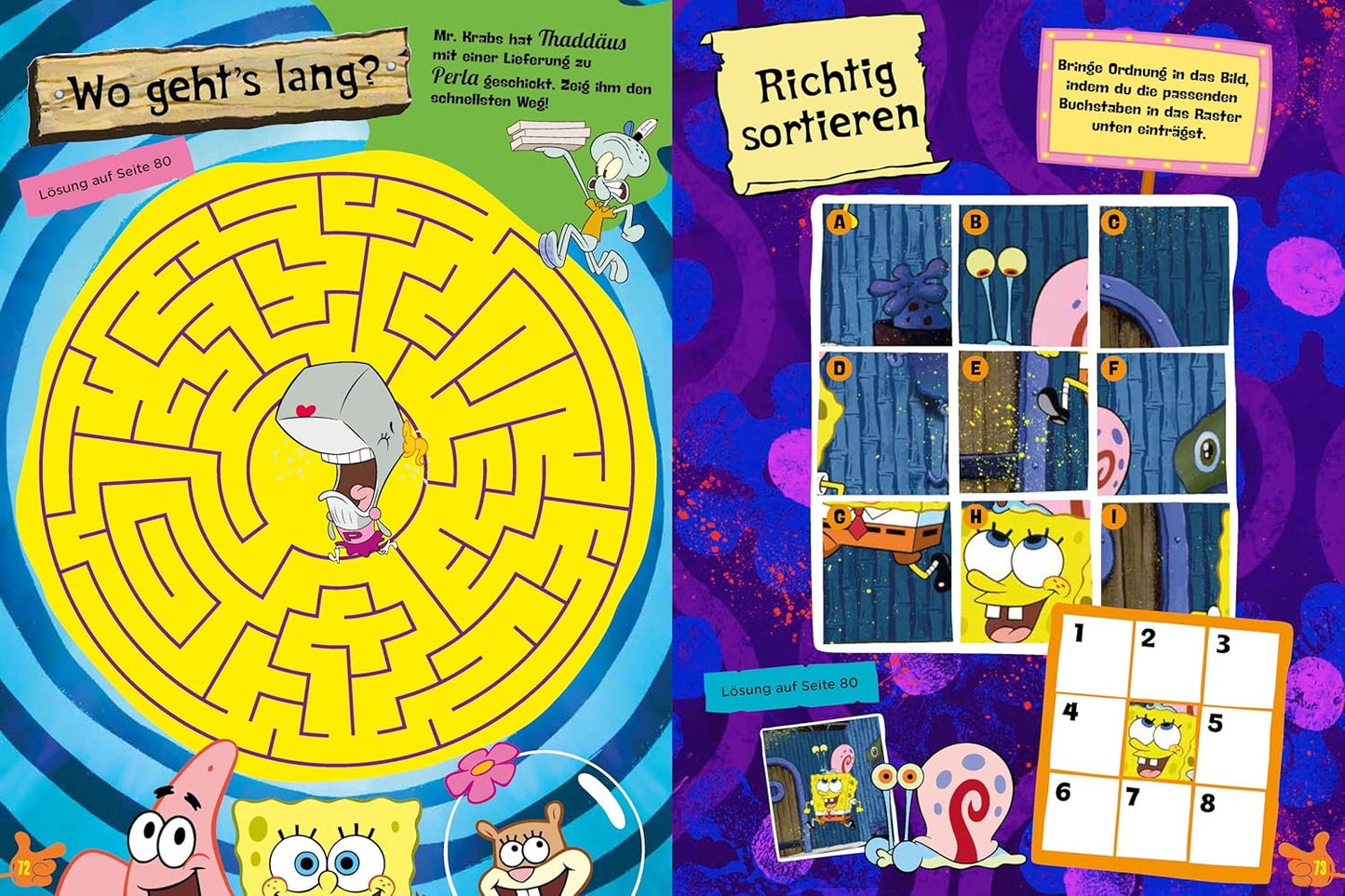 SpongeBob Super-witziges Rätselbuch