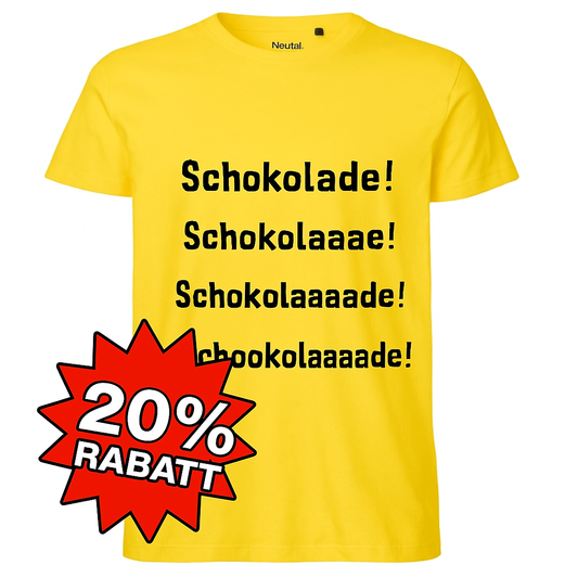 T-Shirt: Schokolade!!