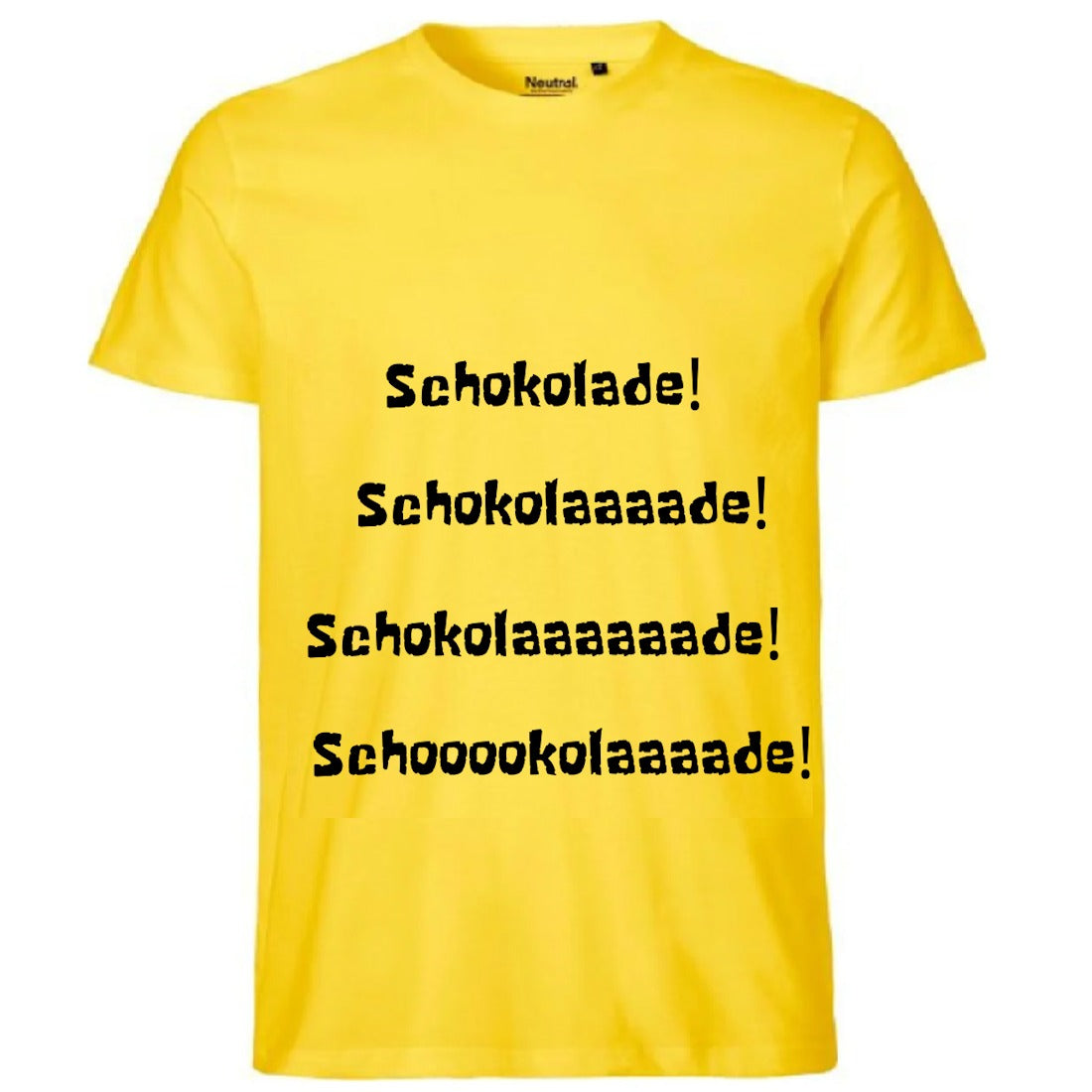 T-Shirt: Schokolade!!