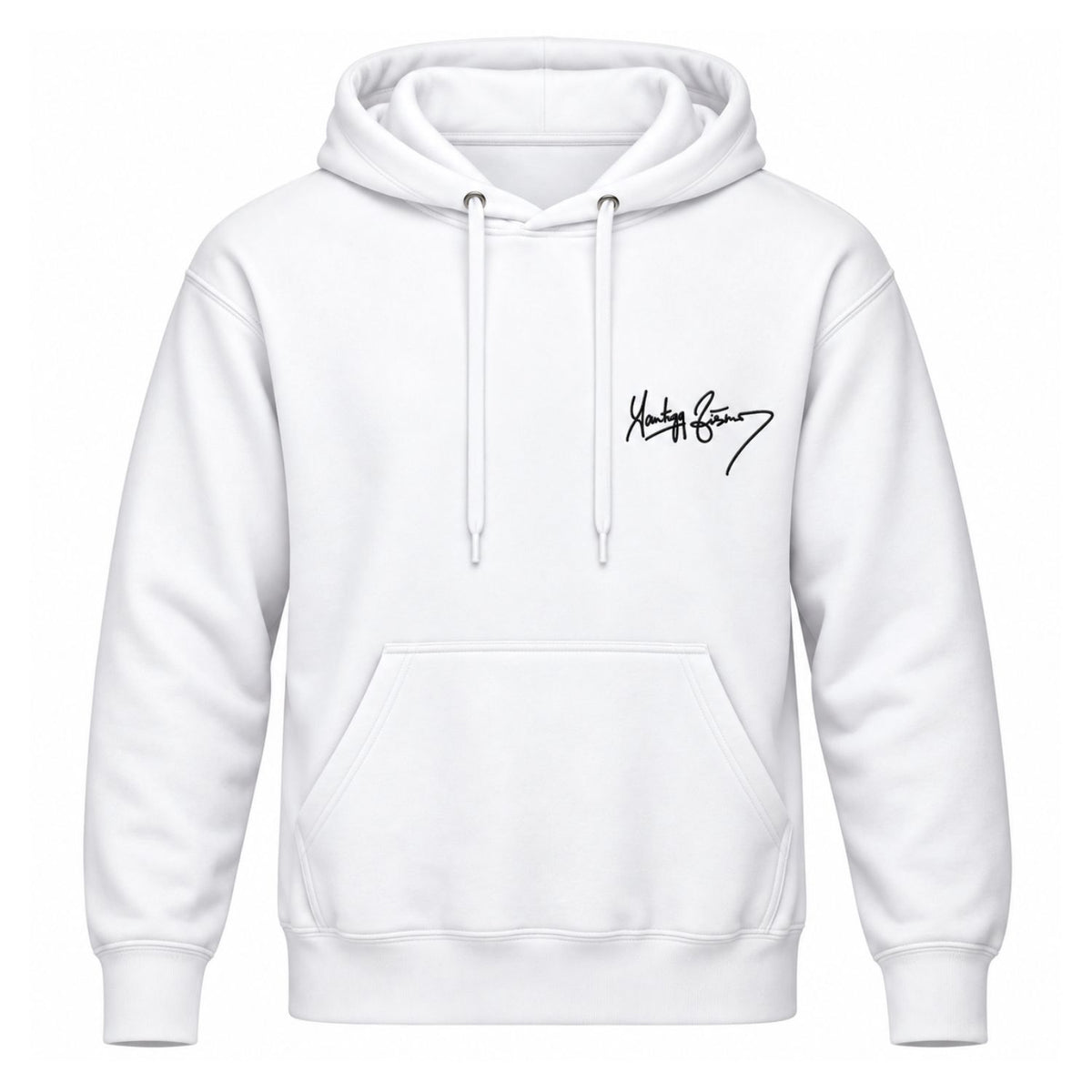 Santiago Ziesmer Autogramm Kollektion Hoodie - weiß