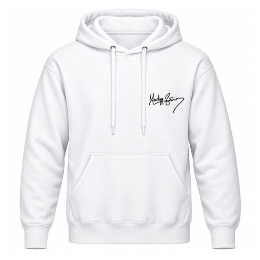 Santiago Ziesmer Autogramm Kollektion Hoodie - weiß