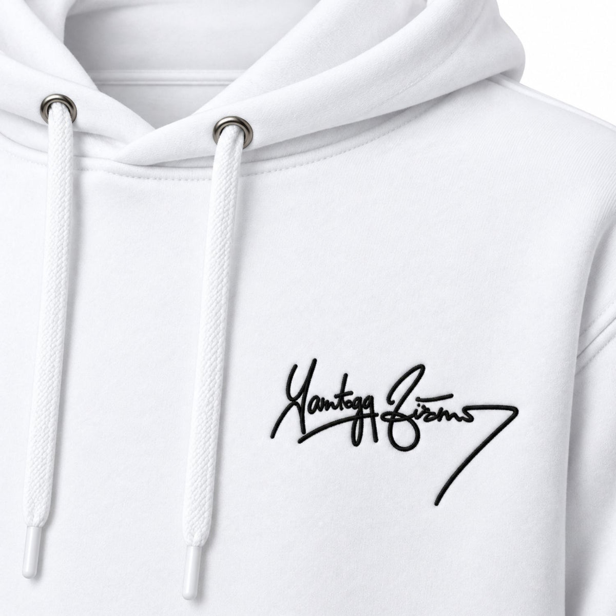 Santiago Ziesmer Autogramm Kollektion Hoodie - weiß