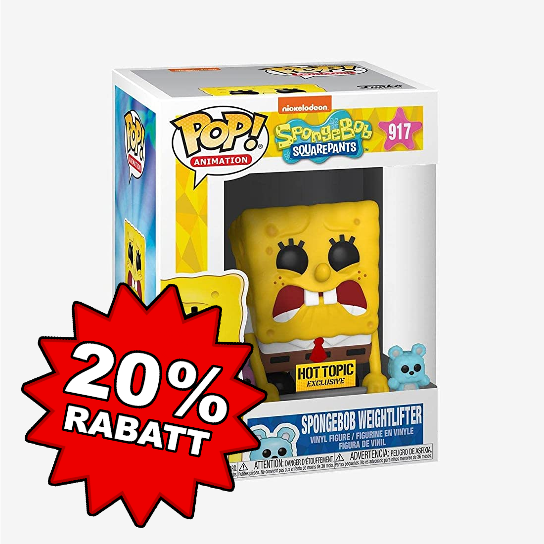 Funko Pop: Spongebob Gewichtheber