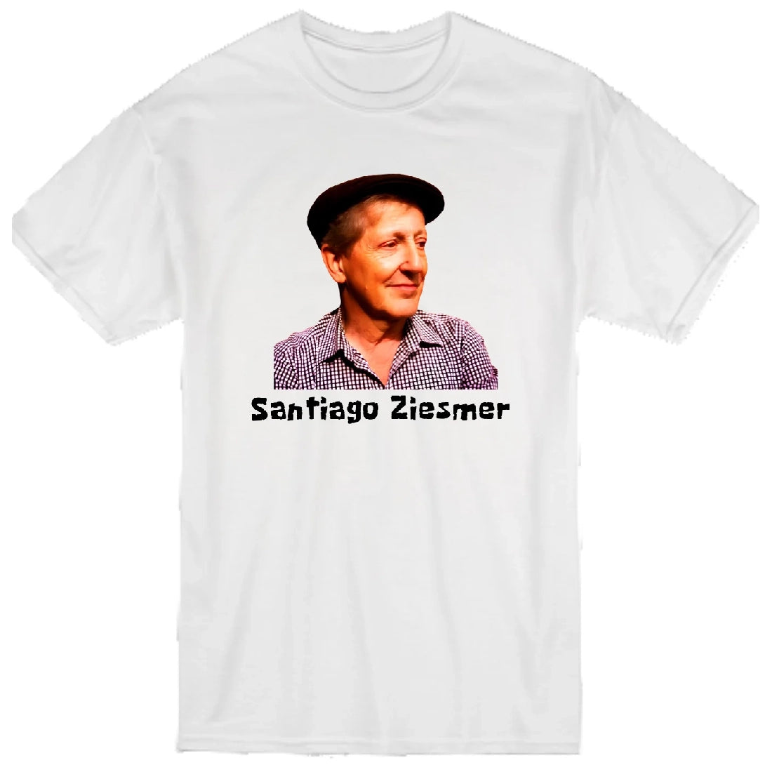 T-Shirt: Santiago Ziesmer Gesicht