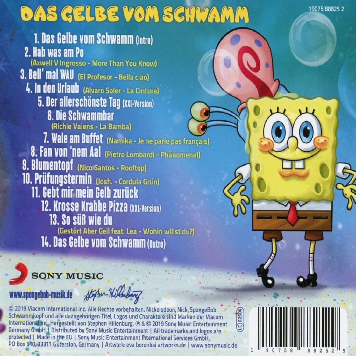 SpongeBob Album: Das Gelbe vom Schwamm - Mit oder ohne Unterschrift