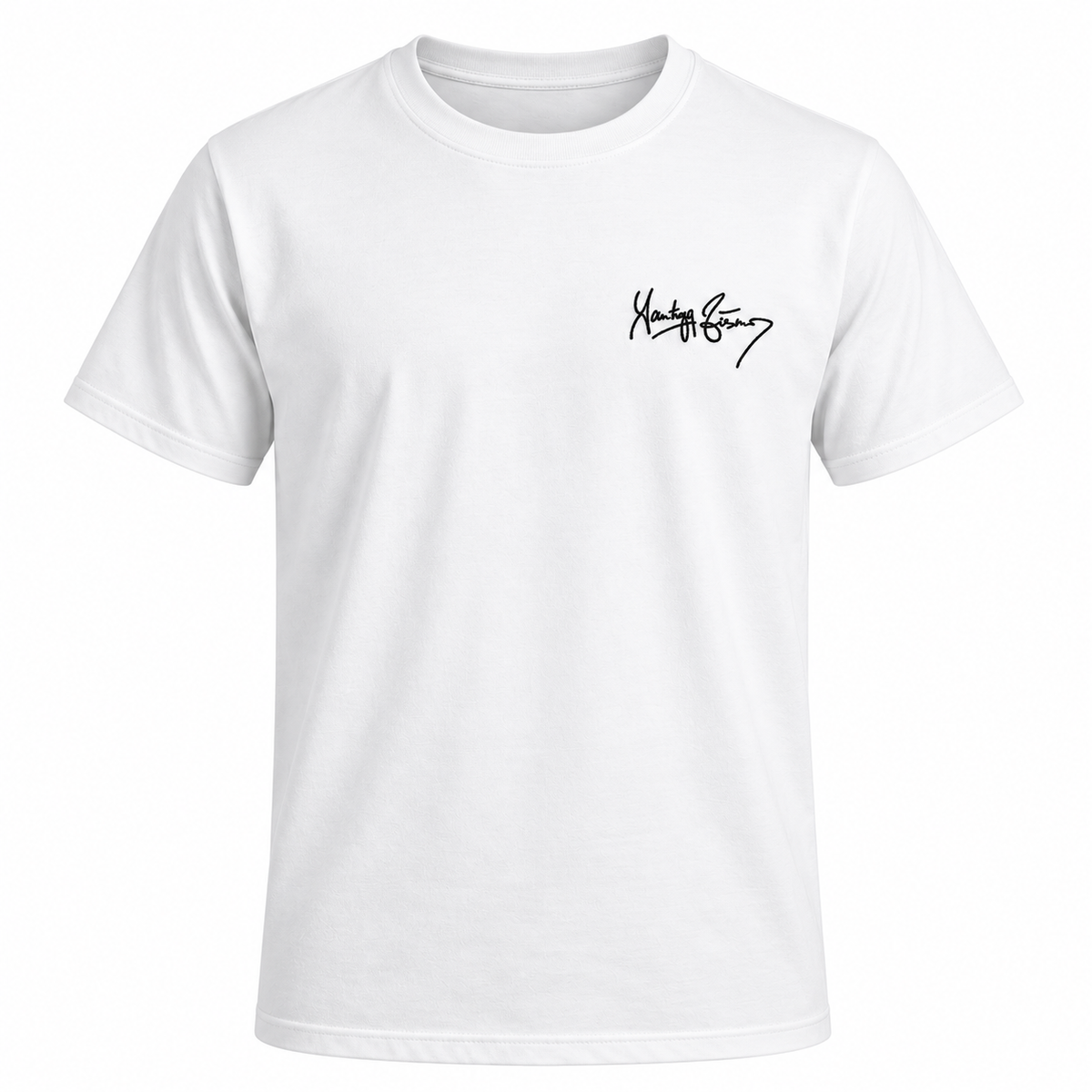 Santiago Ziesmer Autogramm Kollektion T-Shirt - weiß